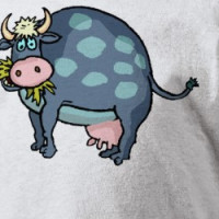 Blue Cow T-shirt