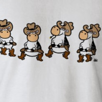 Line Dancing Cows T-shirt